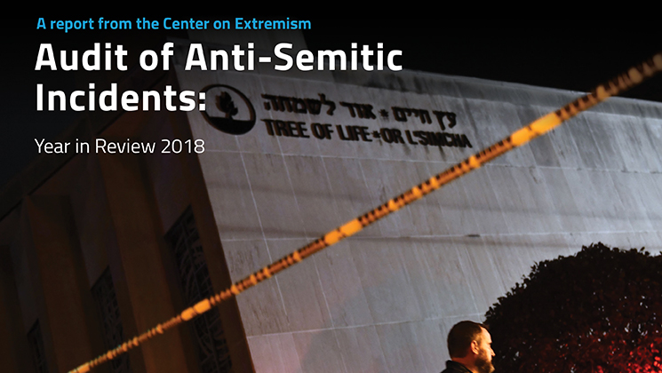 Anti-Defamation League | Audit Of Anti-Semitic Incidents: Year In ...